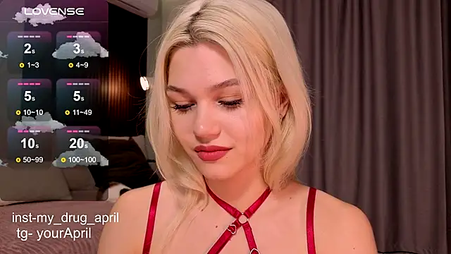 MyApril online show from September 19, 12:45 am