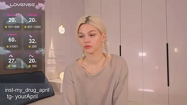 MyApril online show from November 20, 8:14 am