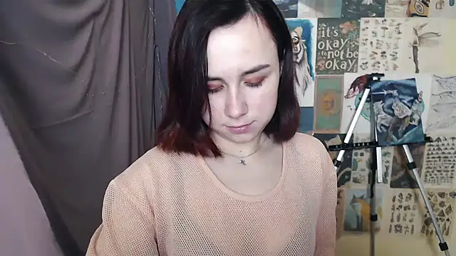Snapshot of VeryVeryVeryShy_ chatting on January 9, 9:37 am VeryVeryVeryShy online show from January 9, 9:37 am