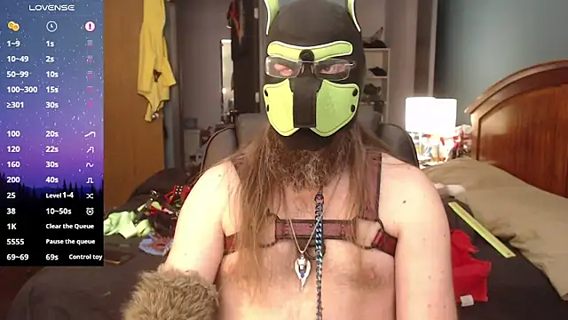 kinkywolf429 online show from February 17, 3:40 pm