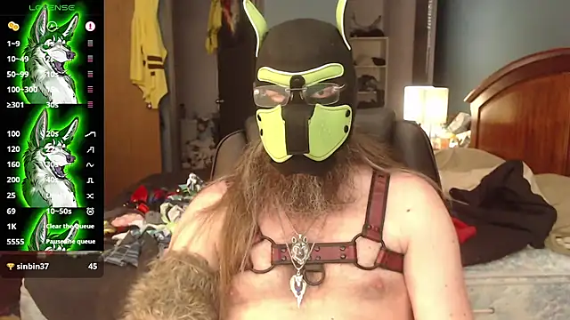 kinkywolf429 online show from July 8, 7:18 pm