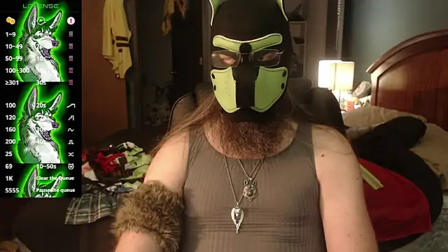 kinkywolf429 online show from July 13, 5:27 pm