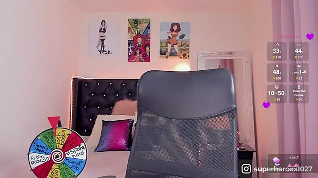 superheroxx online show from April 28, 1:04 am