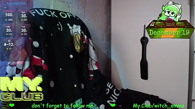 Witch Emma online show from December 19, 11:06 am