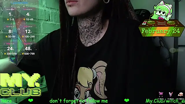 Witch Emma online show from February 24, 7:45 pm