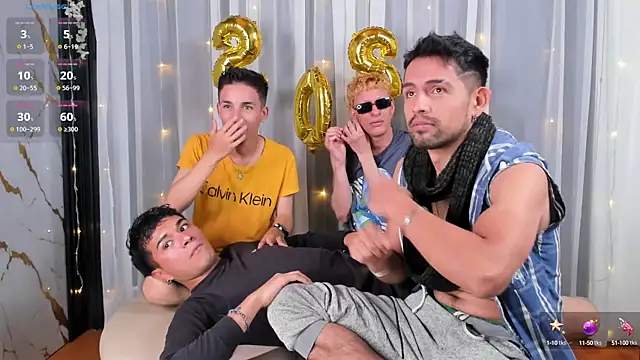 EuphoriaBoys online show from January 2, 7:40 pm