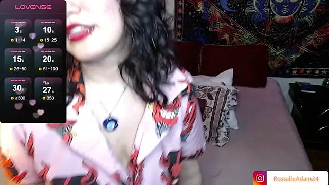 RossalieAdam24 online show from February 5, 1:04 am