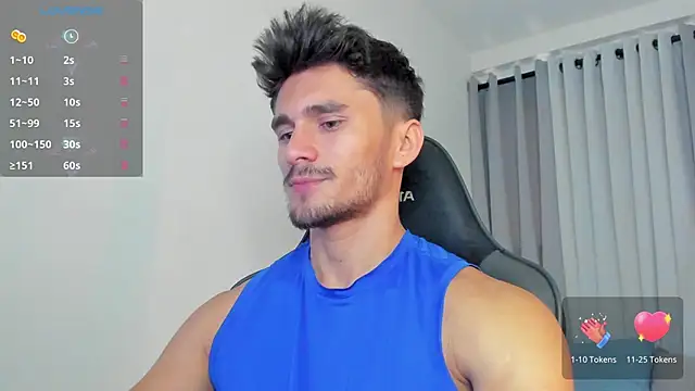 Snapshot of AXEL_OWEN chatting on December 22, 6:05 pm AXEL OWEN online show from December 22, 6:05 pm