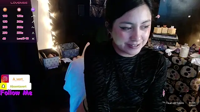 Snapshot of AbsentaVert chatting on January 5, 10:19 pm AbsentaVert online show from January 5, 10:19 pm