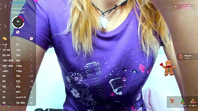 Snapshot of Bell_a_mi_ chatting on February 2, 8:13 am Bell a mi online show from February 2, 8:13 am