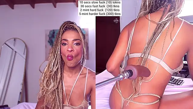 Ebony Skye online show from January 15, 1:05 pm