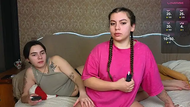 twobabesweet online show from February 22, 4:40 am