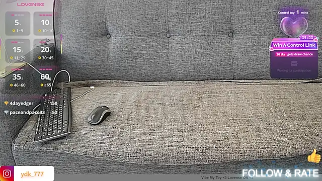 ydk  7 online show from April 17, 12:30 pm