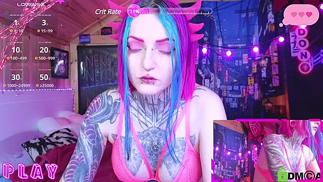 NekoCyber online show from December 12, 4:26 am