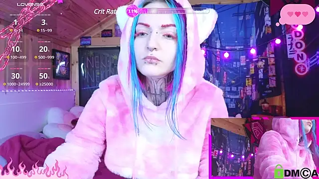 NekoCyber online show from December 28, 3:58 am