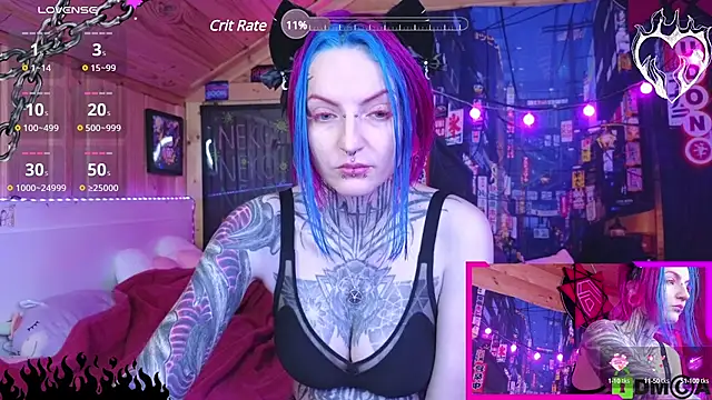 NekoCyber online show from January 15, 4:25 am