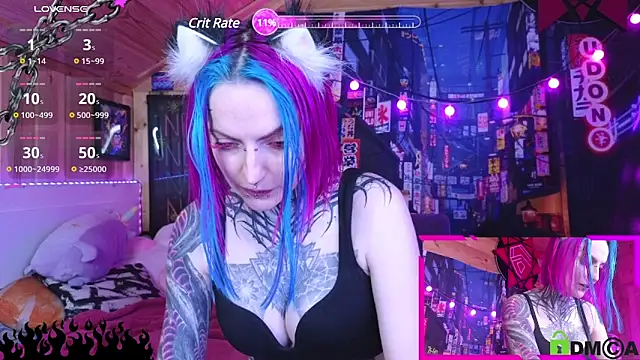 NekoCyber online show from February 13, 5:37 am