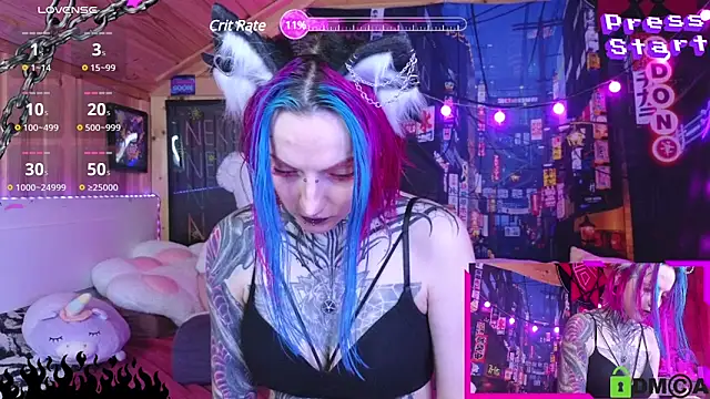 NekoCyber online show from March 14, 5:16 am