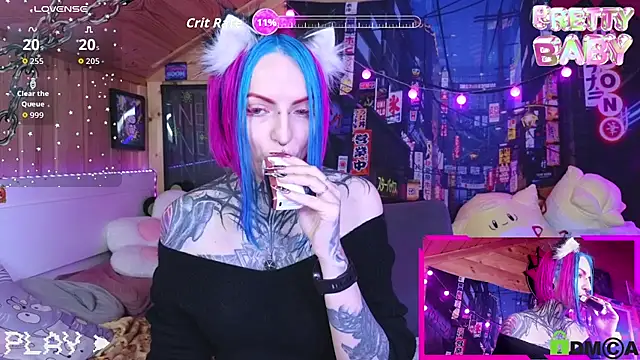 NekoCyber online show from October 18, 4:59 am