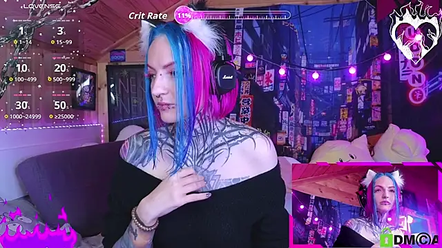 NekoCyber online show from October 26, 5:13 am