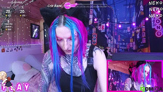 NekoCyber online show from May 24, 5:45 am