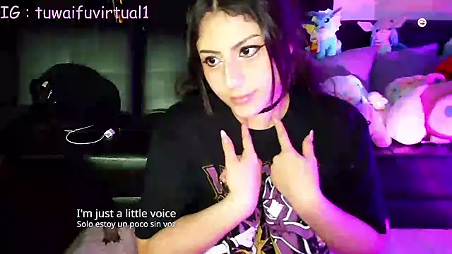 Snapshot of TuWaifuVirtual1 chatting on October 2, 12:39 am TuWaifuVirtual1 online show from October 2, 12:39 am