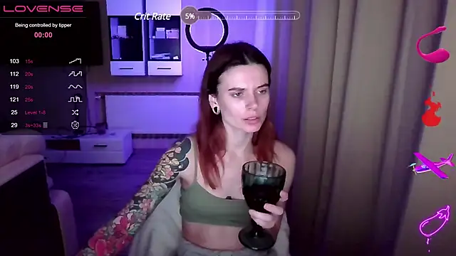 RinaDevil online show from February 7, 8:53 pm