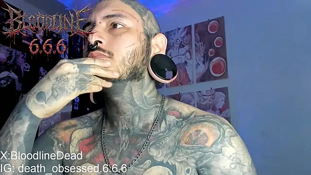 DEATHINK666XX online show from January 17, 1:16 pm