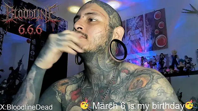 DEATHINK666XX online show from March 4, 6:47 pm