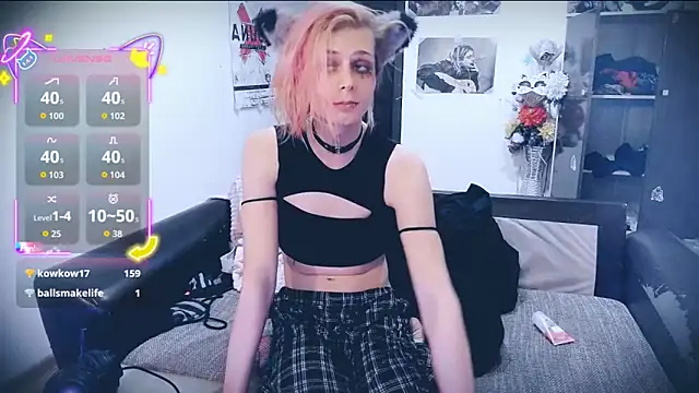 Littlepinkcat online show from September 26, 10:36 pm