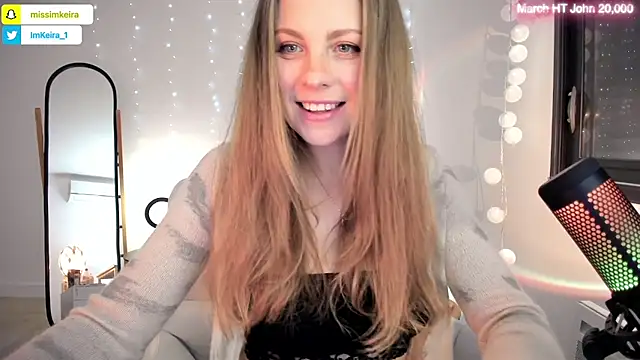 ImKeira online show from March 26, 7:30 pm