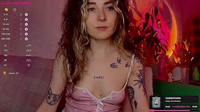 Snapshot of IttyKitty chatting on February 19, 1:12 am IttyKitty online show from February 19, 1:12 am