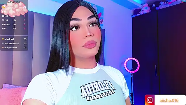 AiishaRose online show from January 22, 1:11 pm