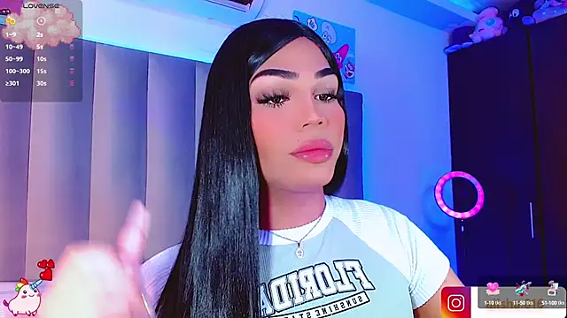 AiishaRose online show from January 30, 1:10 pm