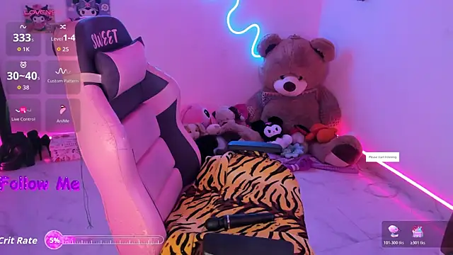 AshantiiSweet online show from November 14, 12:20 am