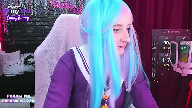 EmmyBunny online show from February 21, 2:27 pm