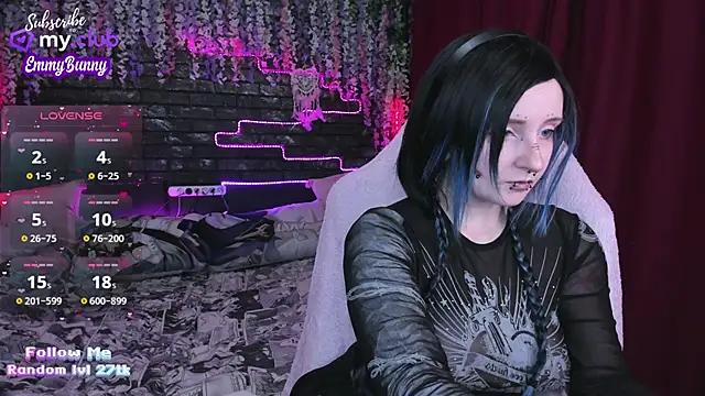 EmmyBunny online show from February 23, 3:18 pm