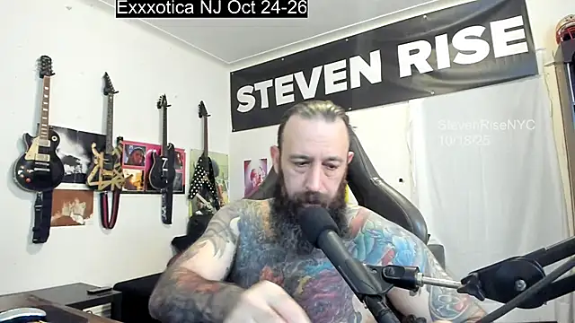 StevenRiseNYC online show from October 18, 8:31 pm