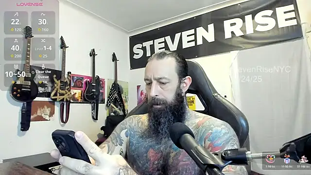 StevenRiseNYC online show from November 24, 11:04 pm