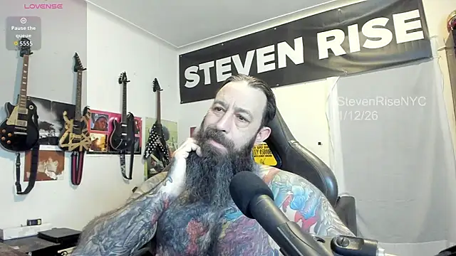 StevenRiseNYC online show from January 12, 12:10 pm