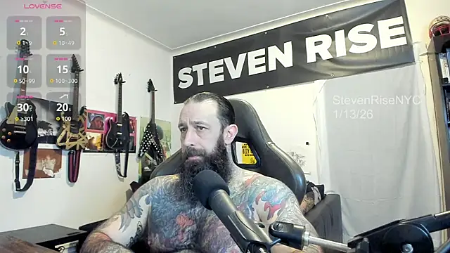 StevenRiseNYC online show from January 13, 11:43 pm