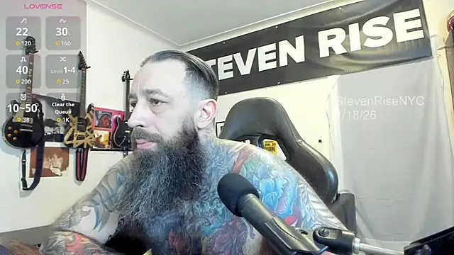 StevenRiseNYC online show from January 18, 1:04 pm