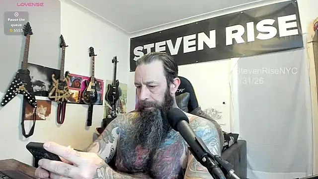 StevenRiseNYC online show from March 31, 12:38 pm