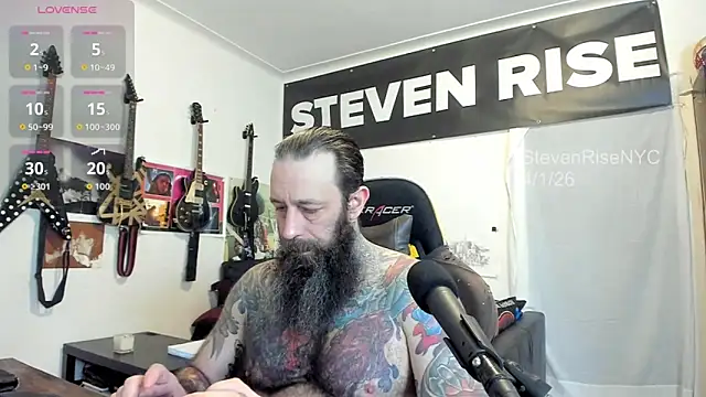 StevenRiseNYC online show from April 1, 4:37 pm