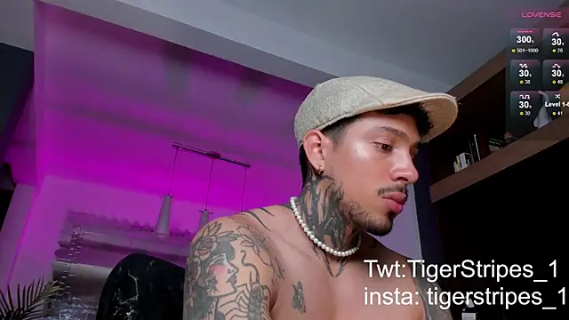 Snapshot of TigerStripes1_ chatting on February 9, 10:32 pm TigerStripes1 online show from February 9, 10:32 pm