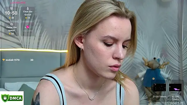 Snapshot of AmaliaBell chatting on January 10, 4:51 pm AmaliaBell online show from January 10, 4:51 pm