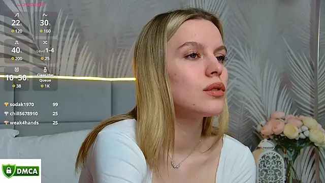Snapshot of AmaliaBell chatting on February 28, 7:46 pm AmaliaBell online show from February 28, 7:46 pm