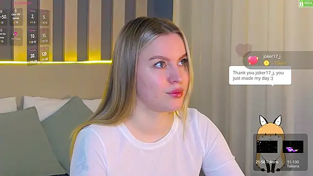 AmaliaBell online show from March 25, 1:06 pm